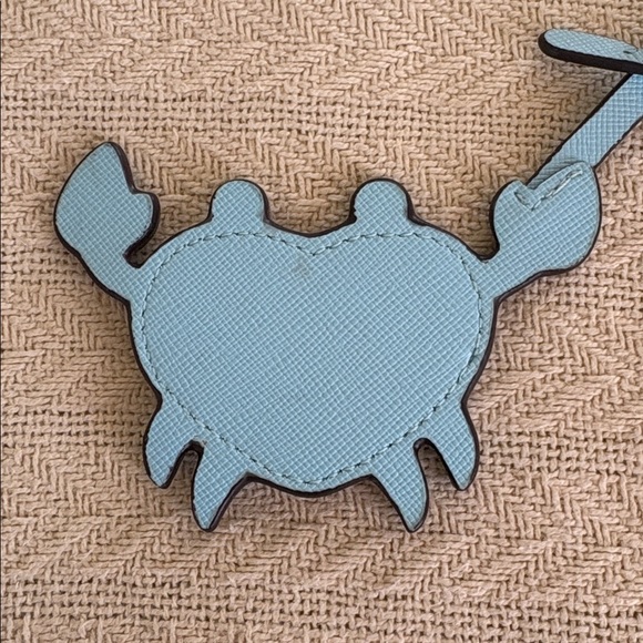 NWOT Kate Spade Blue Crab-Shaped Purse Backback or Luggage tag or tassel - Picture 4 of 4